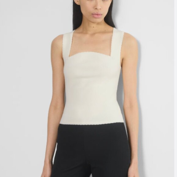 Aritzia Wilfred Ballad Top White Size Medium - Picture 1 of 2